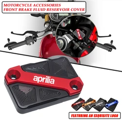 For Aprilia RS450 RS50 RS125 RS250 RS660 Shiver 750 RSV 1000 TUONO660 125 CNC Motorcycle Front Brake Fluid Reservoir Cap Cover