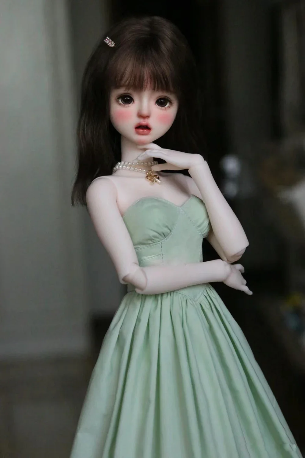

2024 Новая кукла sd BJD 40 см для девочек 1/4- kala + manyueti, модель из смолы, экшн-кукла, высокое качество, художественная игрушка
