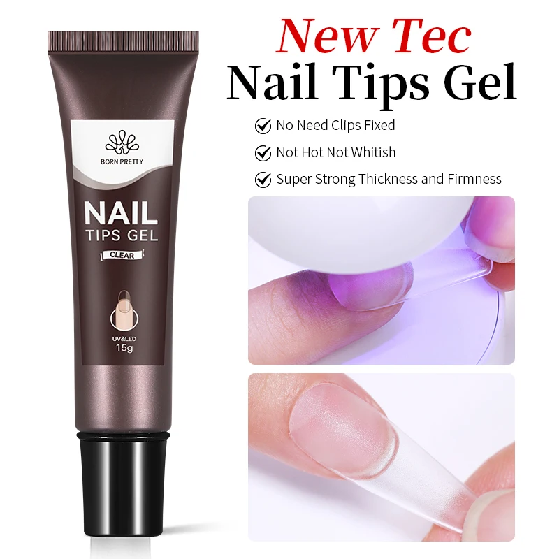 born-pretty-15-г-Новый-гель-для-ногтей-tec-nail-tips-Прозрачный-гель-для-ногтей-soak-off-uv-led-Гель-лак-для-дизайна-ногтей-Функция-гель-гель-для-наращивания-ногтей