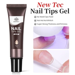 BORN PRETTY 15g nuevo Tec uñas Gel transparente uñas Gel Soak Off UV LED Nail Art Gel función barniz Gel extensión de uñas