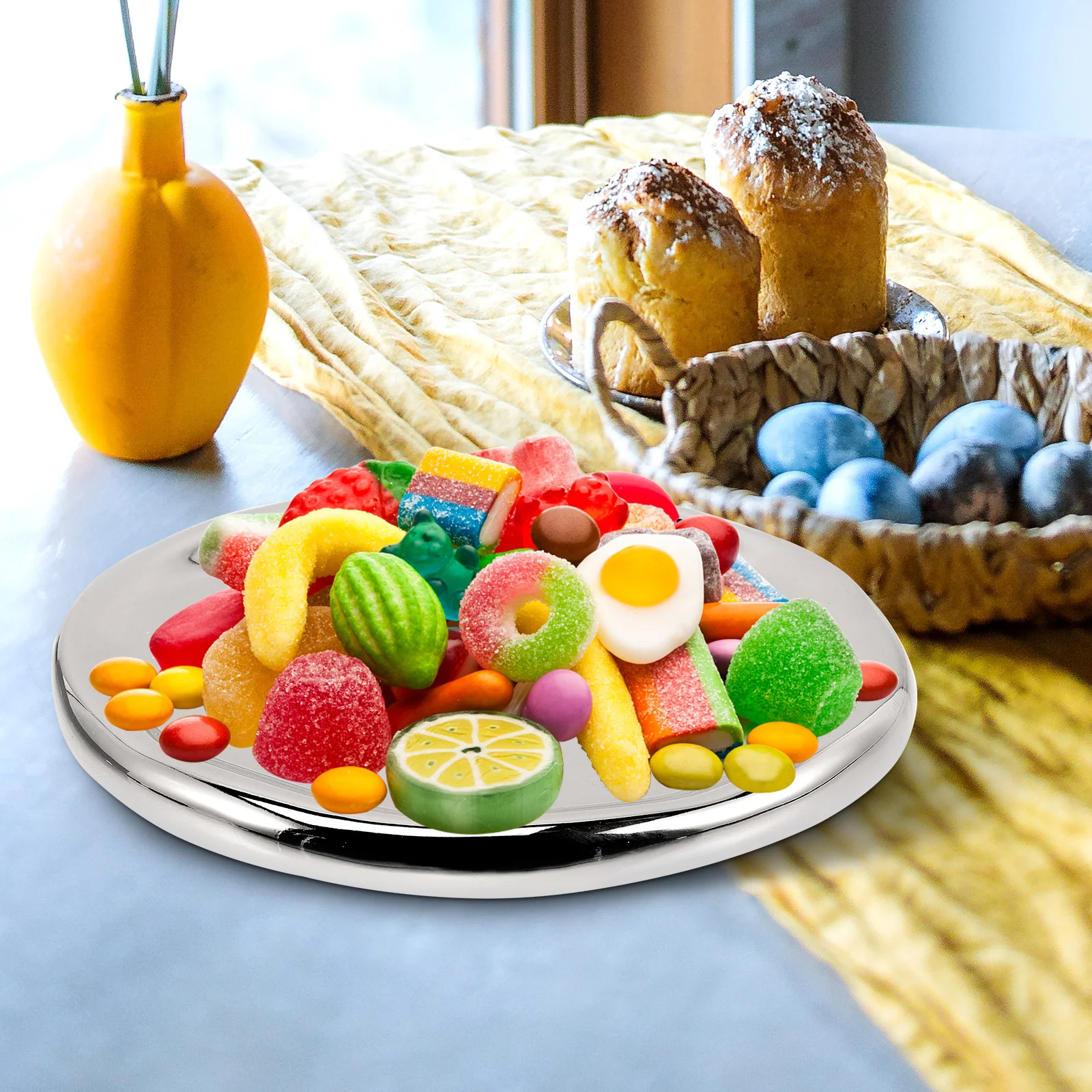 Cloud Tray Ceramic Jewelry Plate Stylish Decorative Ring Dish Jewelry Storage Organizer Display Plate for Rings Necklaces