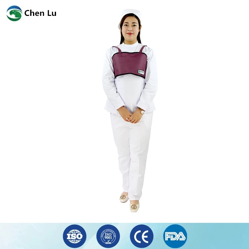 Genuine x-ray gamma ray radiological protection 0.35/0.5mmpb lead vest chest protection ionizing radiation protective lead vest