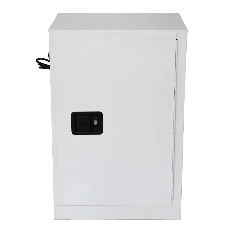 The BC08 lithium battery cabinet mini enclosure features waterproof and lockable design
