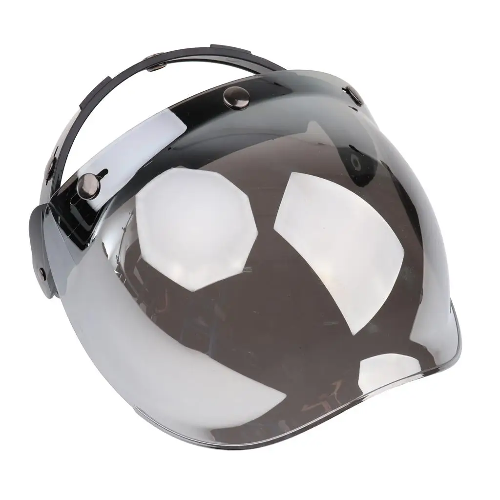 3-Snap Bubble Wind Visor for Biltwell Gringo & Helmet