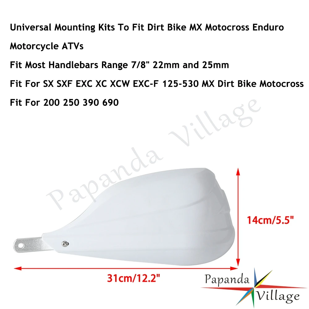 Handguard Motorcycle Hand Handlebar Handle Bar Guards For SX SXF EXC XC XCW EXC-F 125-530 200 250 390 Dirt Pit Bike Hand Guard