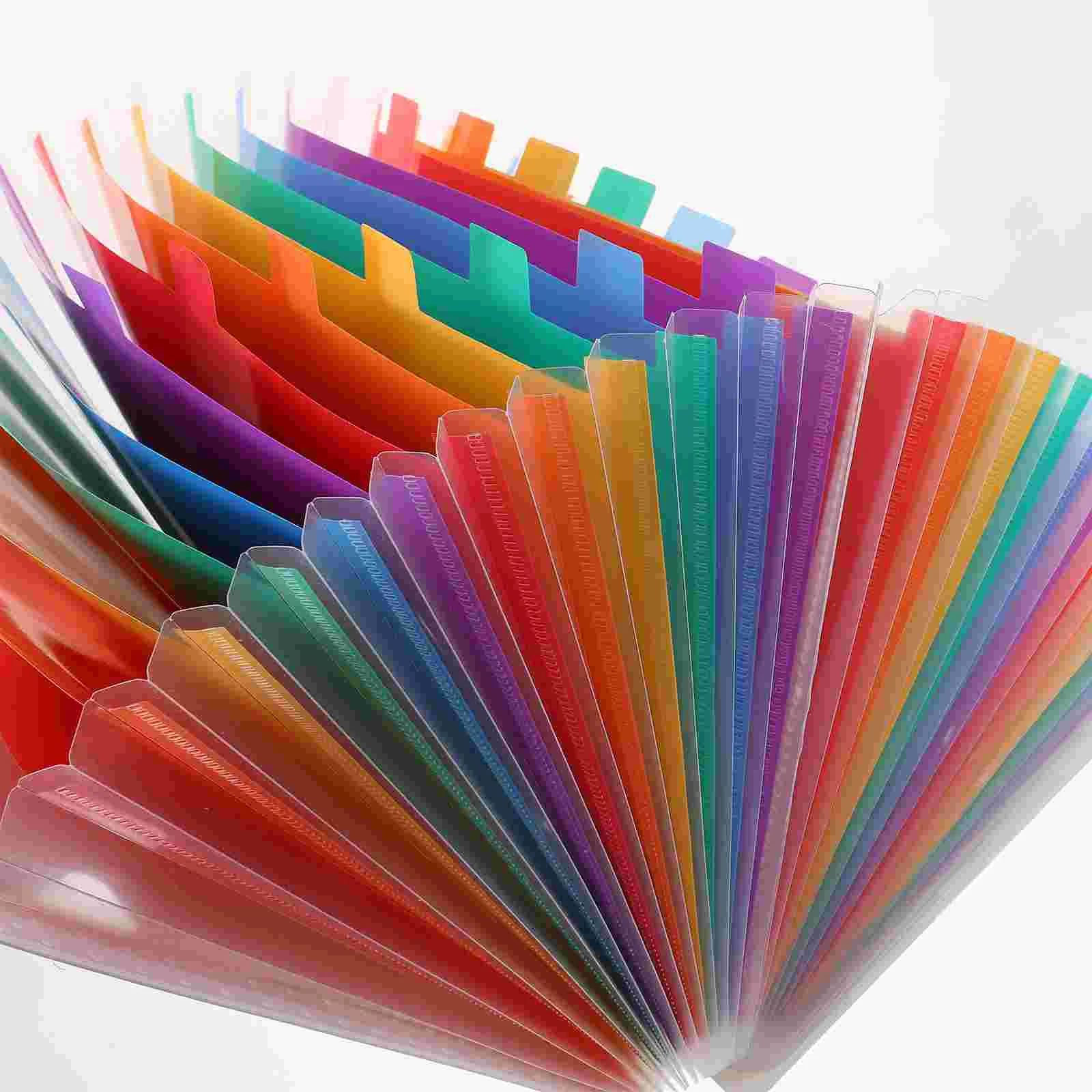 Receipt Organizer Holder Office File Bag Expanding Folder Organization Paper for Expandable