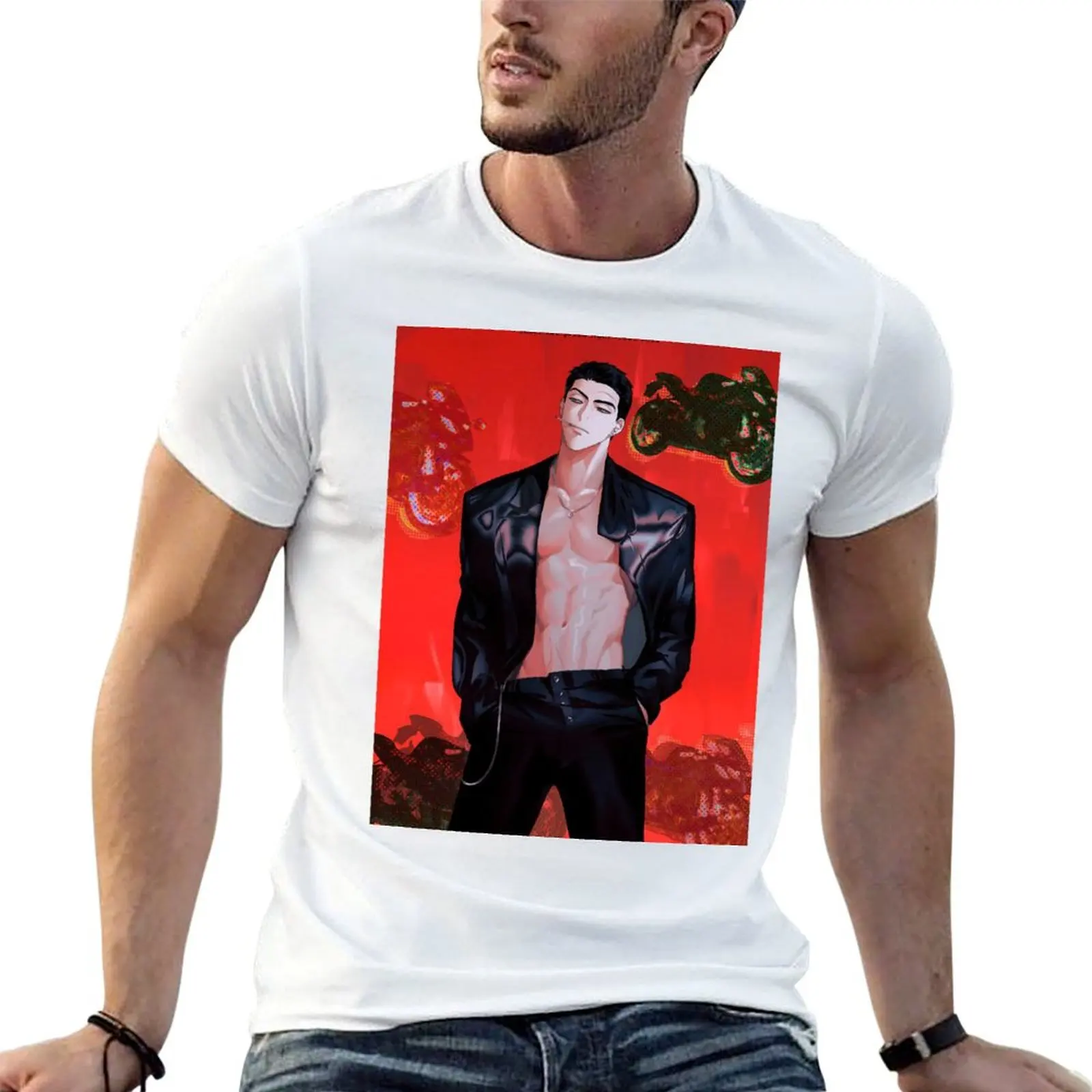 

Jin Cheong Woo Under the Green Light T-Shirt t shirt for man t shirts for man graphic tees T-Shirt