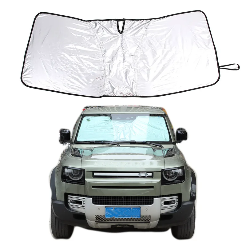 For Land Rover Defender 90 110 2009-24 For Defender 130 04-19 Aluminumfoil Car Thermal Curtain Shading Sunscreen Car Accessories