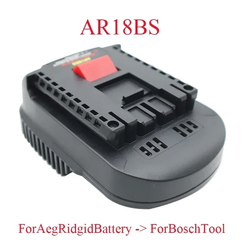 AR18BS Battery Adapter Converter  for Aeg for RidGid 18V Lithium Battery To for Bosch Lithium Tool