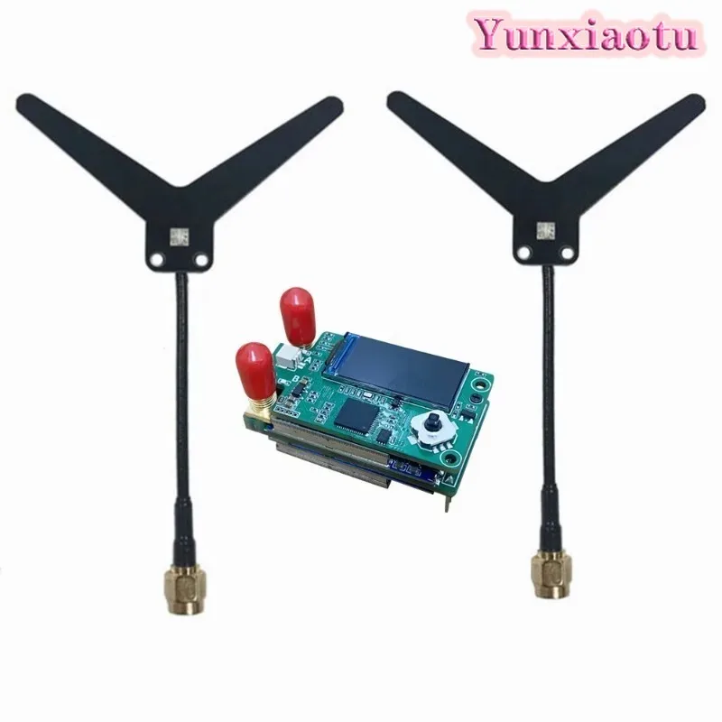 Newly Upgraded 1.2G/1.3G Image Transmission Dual Receiver Can Be Directly Inserted Into FS Skyzone Glasses
