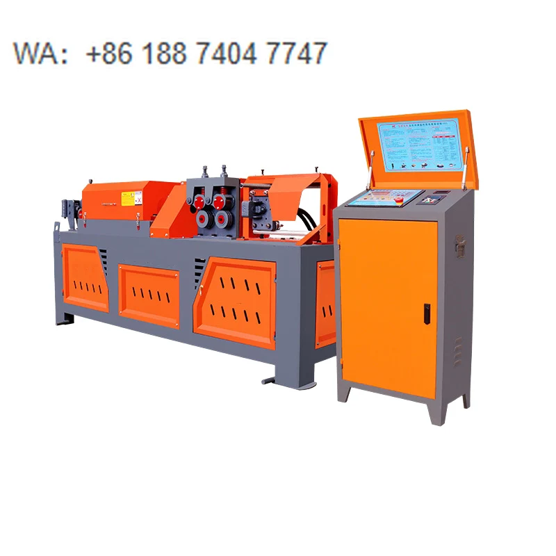 Best Quality Hydraulic Rod Bar Straightening Machine Steel Wire Bar Straighten With Cutting