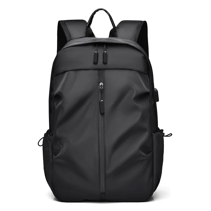 Fashionable And Trendy Casual Men's Backpack Computer Bag With Charging Port Waterproof Factory Price Knapsack Mochilas