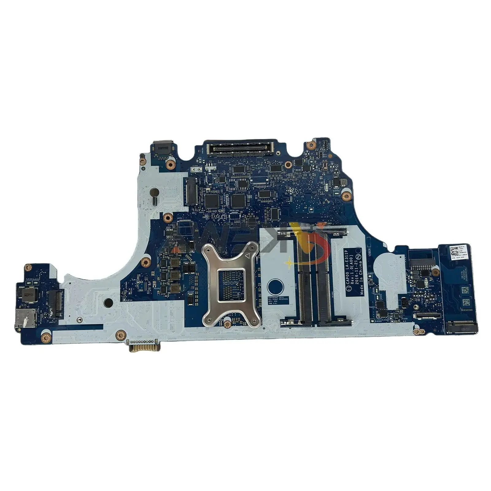 Laptop Motherboard For Dell Precision 7520 M7520 LA-E311P Mainboard with i5 i7-6th 7th Gen CPU 0H91VT 0W513H 00G75Y 100% Tested