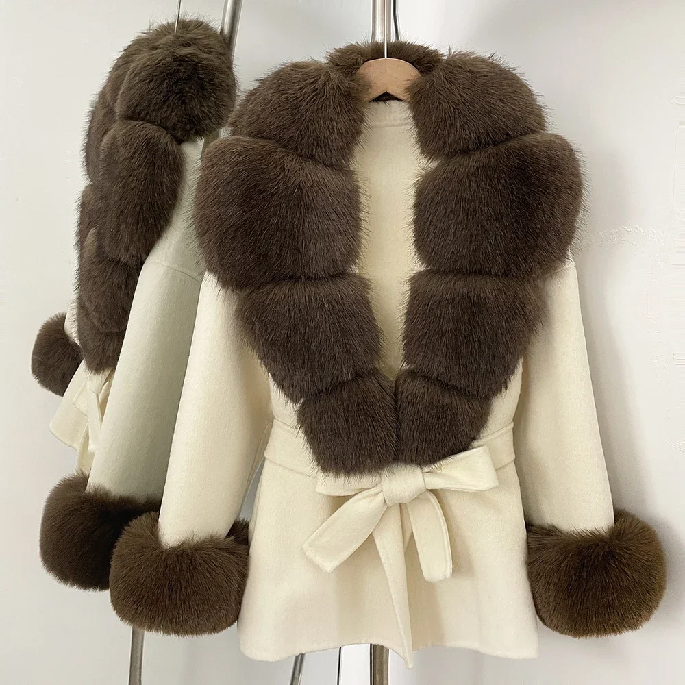 Fur Coat Eco-friendly Faux Fur Jacket Korean Reviews Many Clothes Outer Coats for Woman Winter 2025 Luxury Clothing High-end