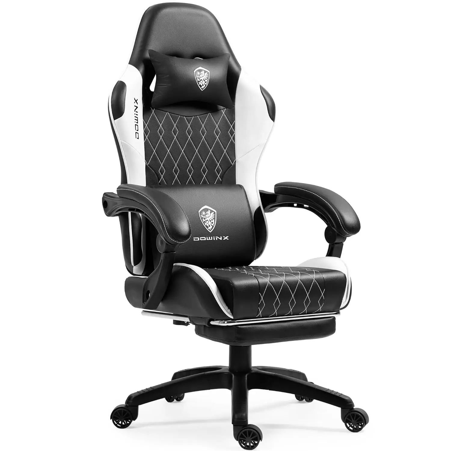 

Игровое кресло с массажной поддержкой поясницы и подставкой для ног, эргономичное компьютерное кресло с высокой спинкой для взрослых, настраиваемое под заказ