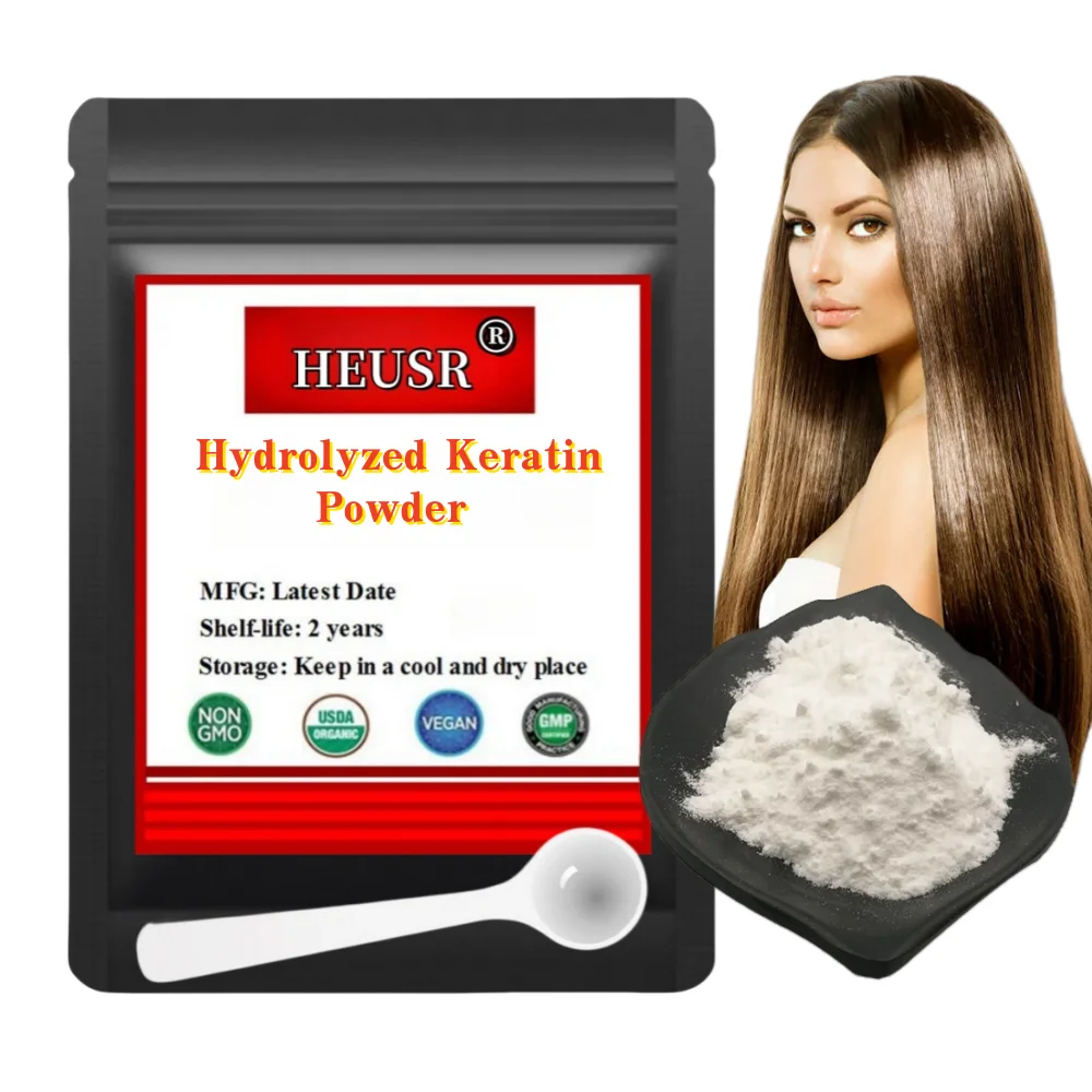 Hot Supply Hydrolyzed Keratin Powder For Hair Care Moisturizing Repair