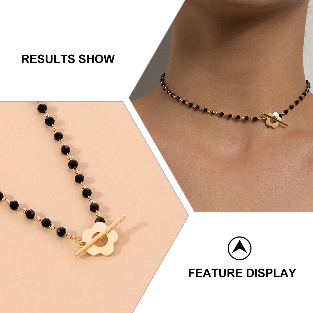 1 قطع الأزياء كريستال الخرز قلادة مشرق سلسلة الترقوة لفستان تي شيرت مطابقة الرقبة ديكور التبعي