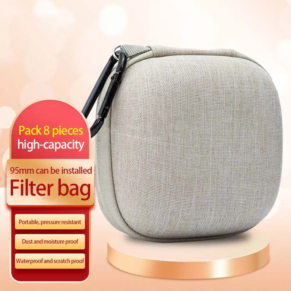 

Футляр для хранения фильтров с 8 отделениями, круглый, жесткий, устойчивый к царапинам, для фильтров до 95 мм, аксессуары для камеры