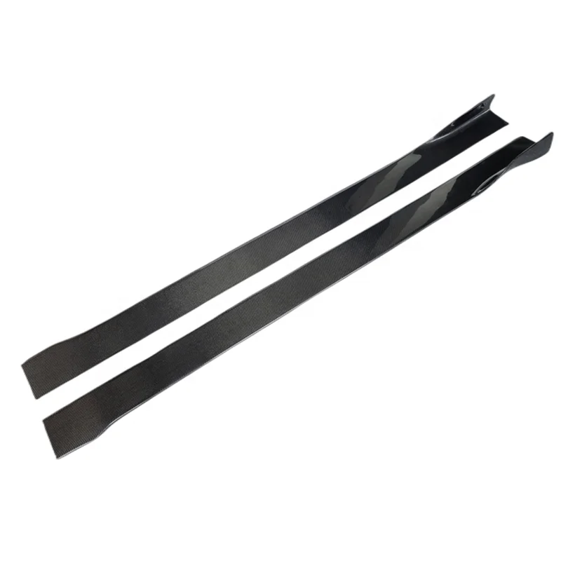 Factory wholesale high quality 3K true carbon fiber side skirt