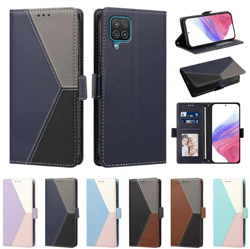3D Leather Wallet Case For Samsung Galaxy A18 A17 A16 A15 A14 5G A13 4G A12 A11 Stand Card Slot Magnetic Phone Flip Cover Etui