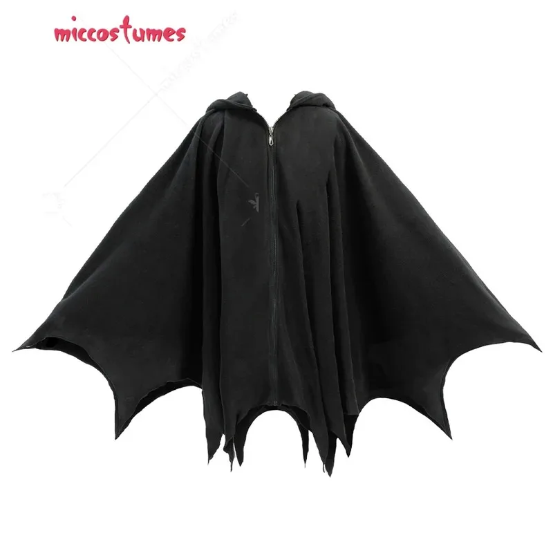 عباءة بقلنسوة على شكل حيوان كيب من miccostumes Uninex أزياء تنكرية لحفلات الهالوين وعيد الميلاد؛ 6، r'8؛ p'