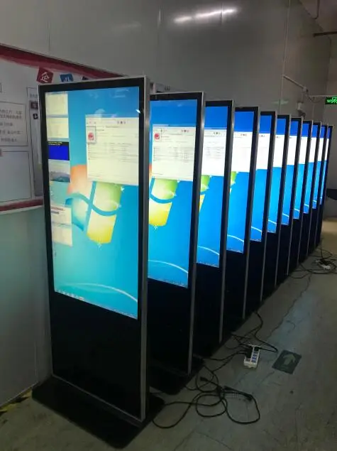 43inch Android/Windows+Touch screen Floor stand network wifi lcd advertising display indoor kiosk standalone digital signage