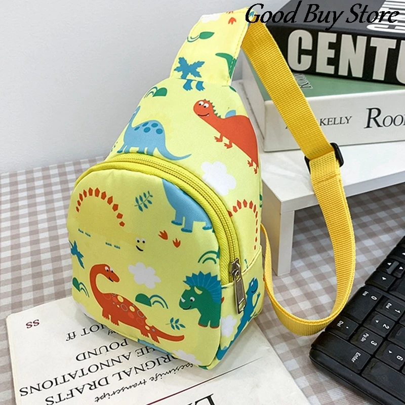 Mini borsa per bambini borse a tracolla di dinosauro carino moda principessa ragazze ragazzi borsa borsa telefono cinture regolabili portafogli per bambini animale