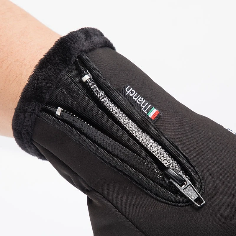 Зимние перчатки, водонепроницаемые, термостойкие, с сенсорным экраном, термоветрозащитные, теплые перчатки, для холодной погоды, бега, спорта, пешего туризма, лыжные перчатки