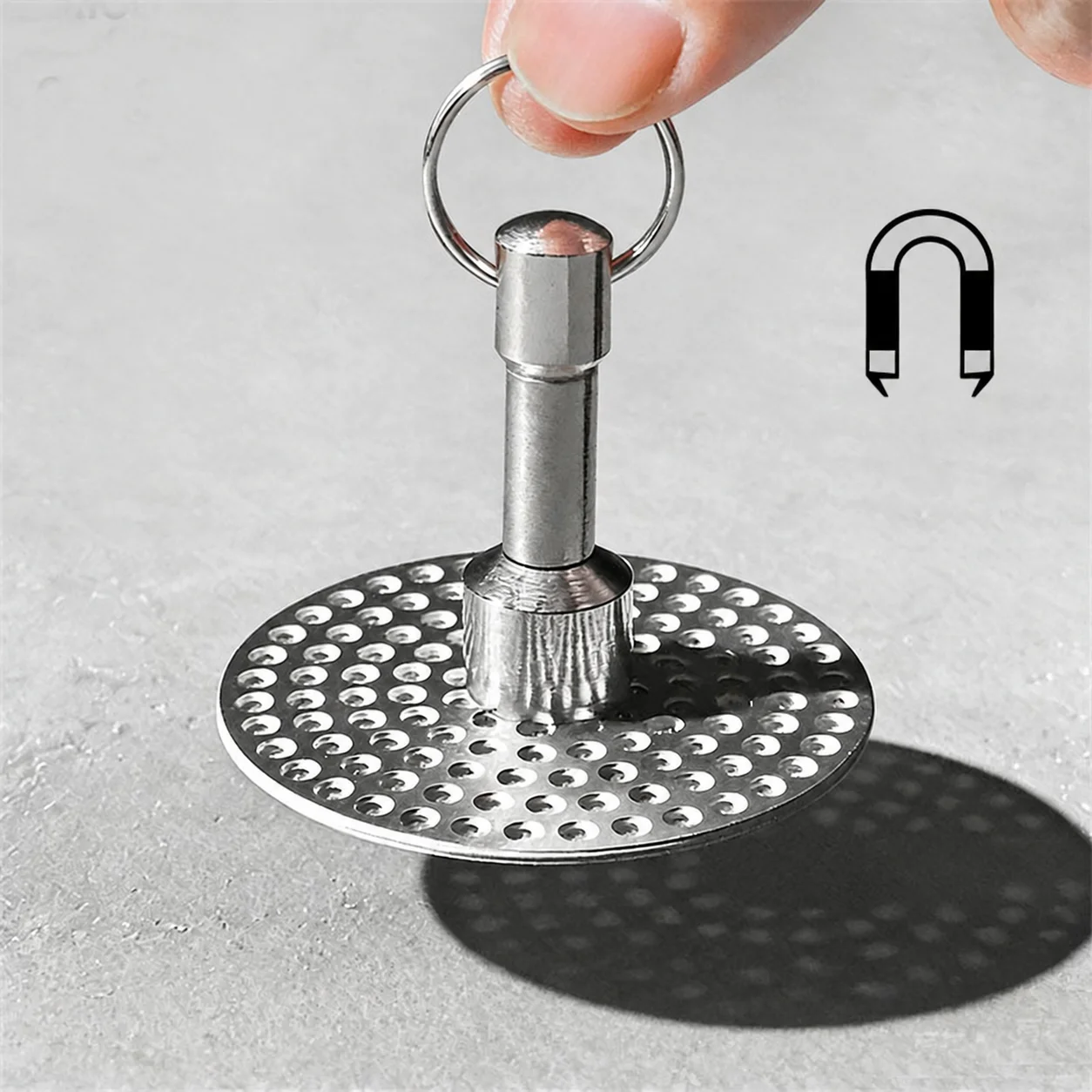 Espresso Puck Screen Magnet Handle Reusable 51/53/58mm Coffee Filter Mesh Super Strong Magnetic Kit Barista Espresso Accessories
