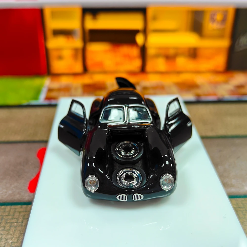 نموذج Oldtime 1:64 TYPE64 1939 نموذج سيارة معدني أسود
