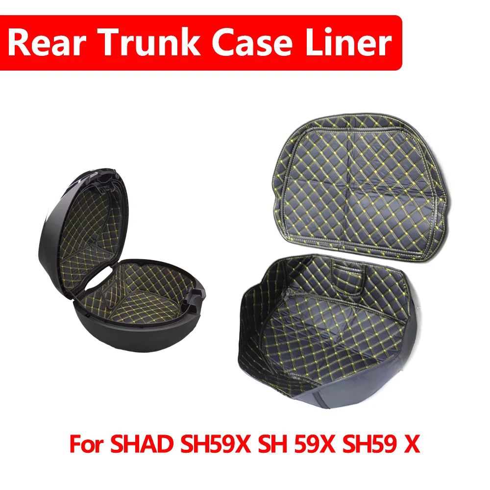 For SHAD SH59X SH 59X SH59 X Motorcycle Rear Trunk Case Liner Luggage Box Inner Bag Lining Pad SH59X Accessories