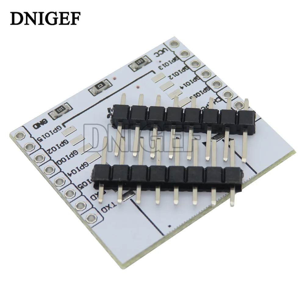 ESP8266 Seriële WIFI Module Adapter Plaat ESP8266 Wit Plint Geldt voor ESP-07\ESP-12E\ESP-12F Draadloze Board voor Arduino