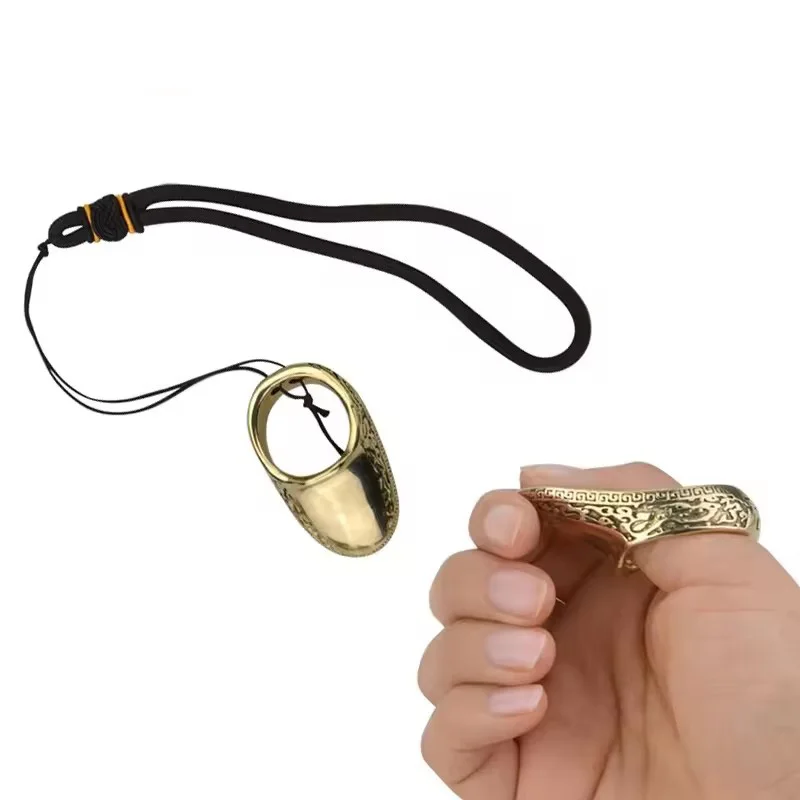 17 18 19 20 21 22 23 mm Archery Traditional Silver Wrist Thumb Ring Finger Guard Mongolian Outdoor Hunting Shooting Accessories