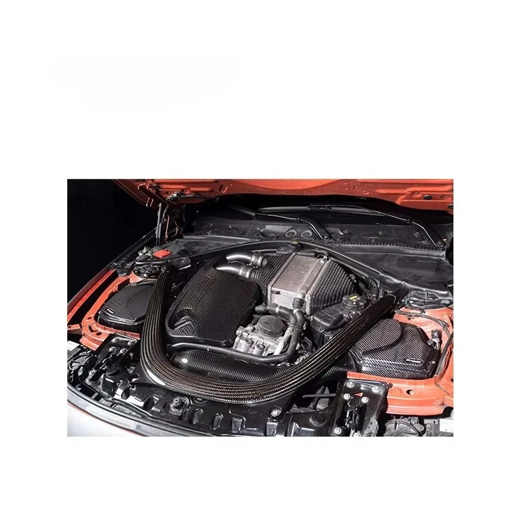 

M2C M3 M4 F8X S58 Brand Discount New Condition High Strength Dry Carbon Fiber Cold Air Intake System Filter