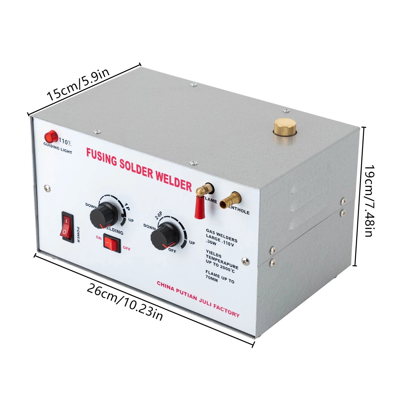 JX5-8 Welding Machine, Large Multi-Function Fusion Welder, Professional Jewelry Welder for Industrial Use