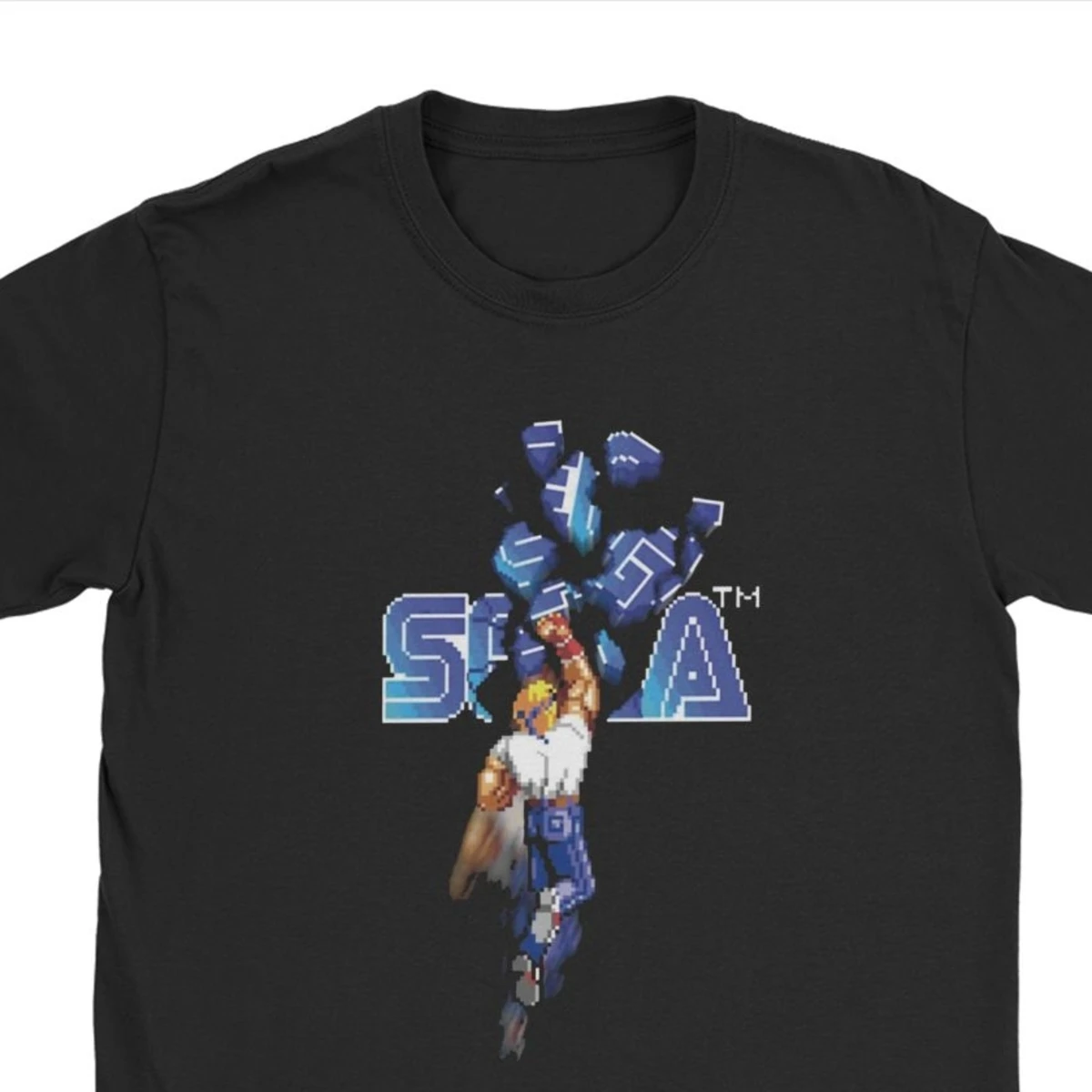 Enjoystick Streets Of Rage Men Tshirts  Vintage Game Vintage Tees Crewneck Tee Shirt Cotton Clothes