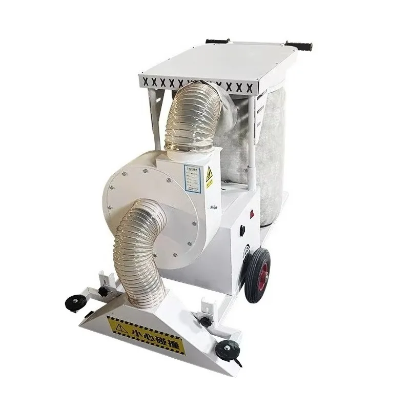 

Hand Push Industrial Vacuum Sweeper For Woodworking Workshop And Warehouse Dust Collection