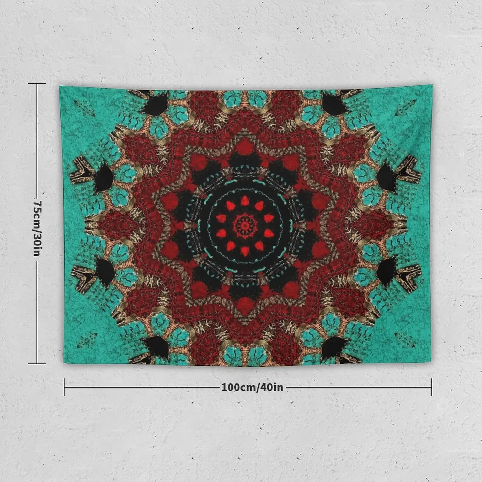 Santa Fe Spirit Mandala Tapestry For Bedroom Living Room Decoration Bedroom Decor Tapestry