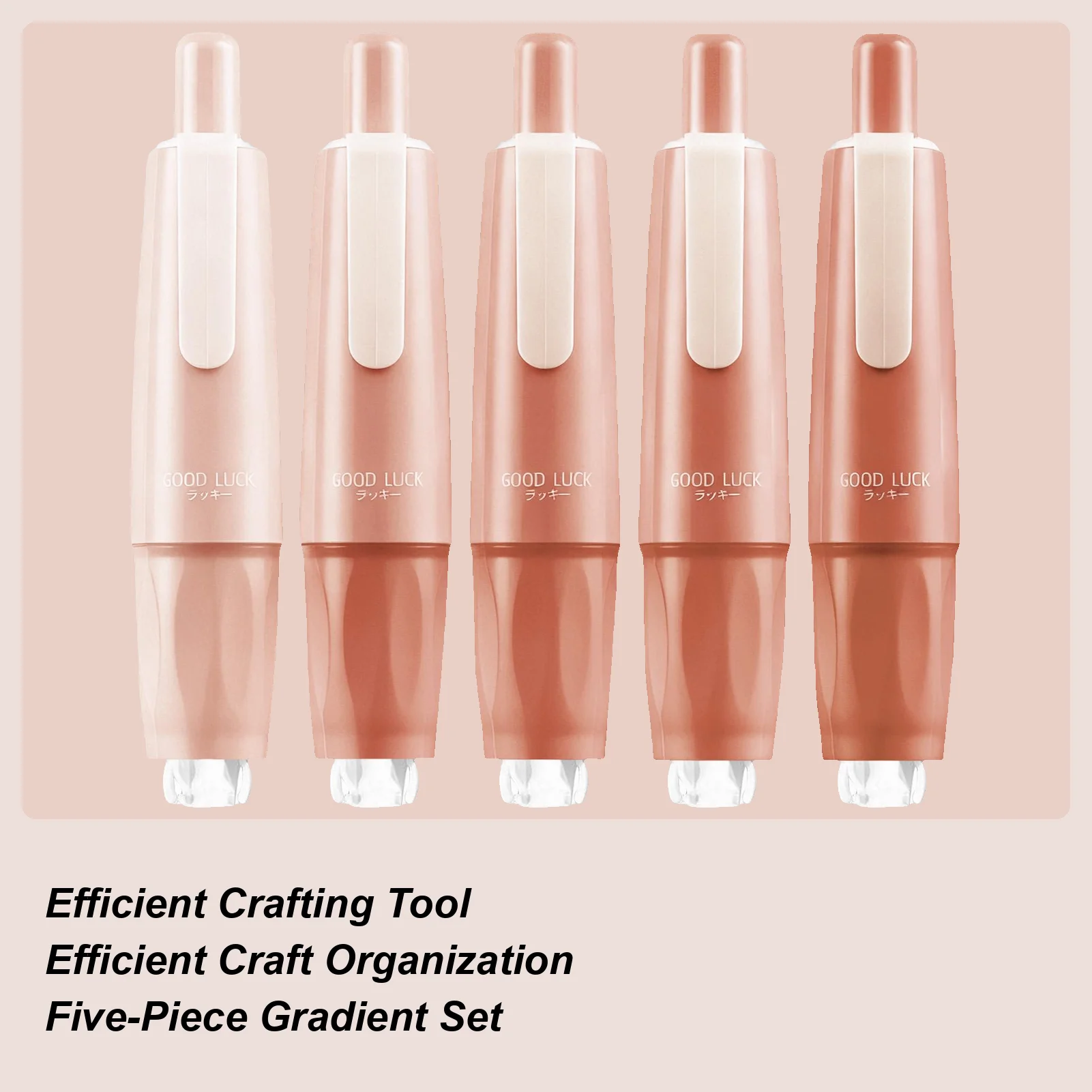 Scrapbook Tape Sticky Tape School Supplies 5 Pieces Scrapbooking Adhesive Roller For Office Journaling Paper Art Card Making