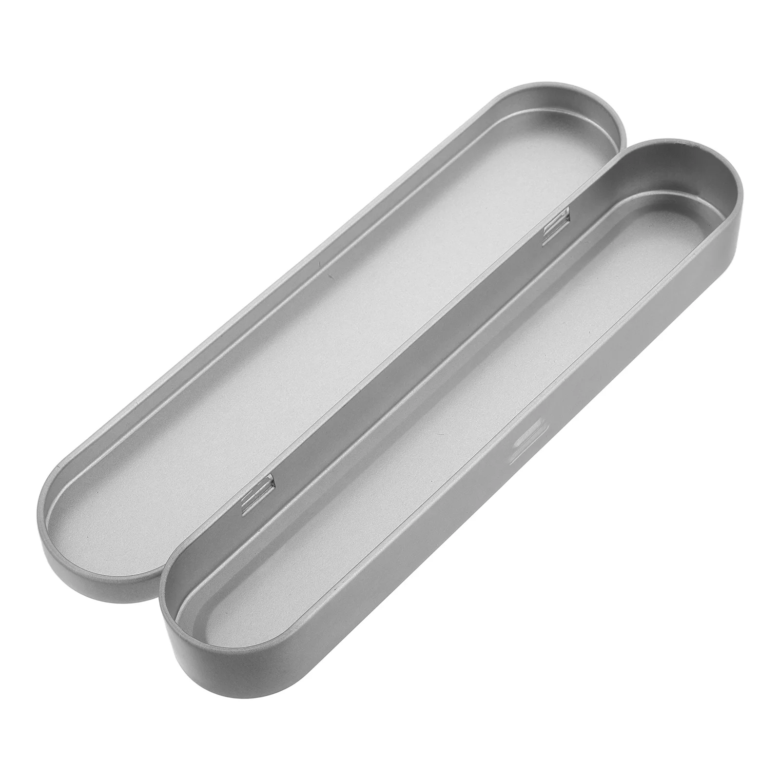 

Portable Iron Tweezers Case Multi-Use Sturdy Storage Box For Lash Tongue Scraper Pens Metal Pencil Organizer Daily Use Student