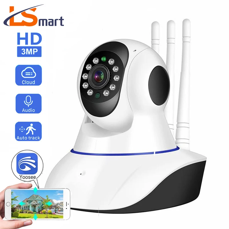 

LSmart Yoosee 2MP Home Security Wifi Camera Wireless IP Camera Baby Monitor Pan Tilt Remote Control Two Way Audio Night Vision