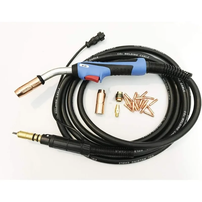 

250A Mig Welding Gun fits Miller M25 M-25 Millermatic 200, 210, 212, 250, 250X, 251, 252, and Vintage (15ft .035 Kit)