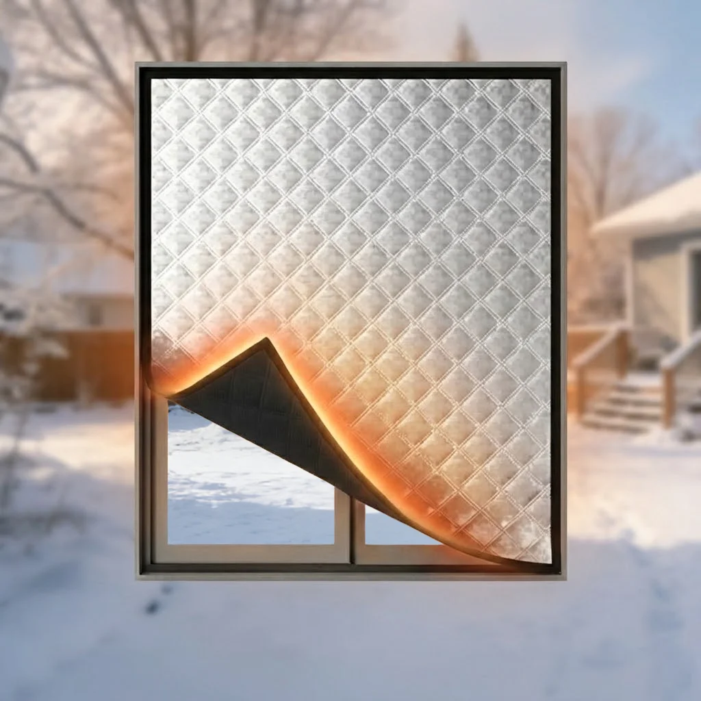 Winter Thermal Insulated Door Curtain Windproof Soundproof Keep Warm Cold Out Heavy Duty Partition Screen for Home Bedroom