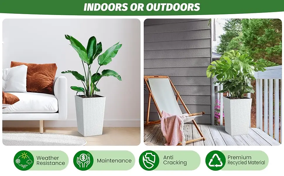 planters for indoor/outdoor plants