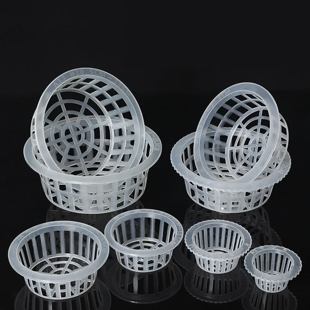 Accessories Planting Baske Plastic Transparent Mesh Pot Net Cloning Basket Plants Growth Exquisite High Quality