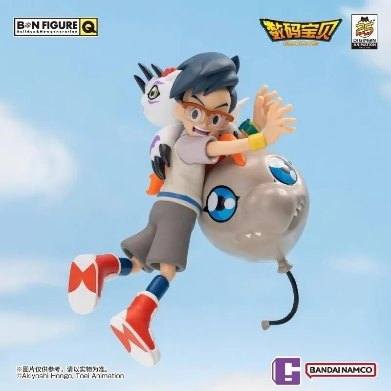 Original BANDAI Digimon aventure 25th anniversaire ballon aventure série boîte aveugle Yagami Taic enfance Anime personnage jouets