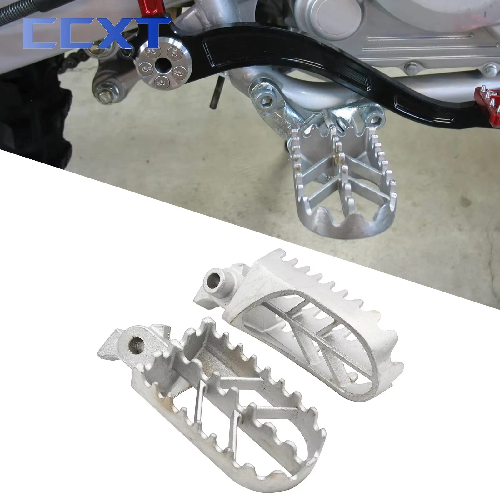 

Подножки для мотоцикла из нержавеющей стали, подножки для Honda XR 50R CRF 50 70 80 100F XR50R CRF50 CRF70 CRF80 CRF100F Dirt Bike