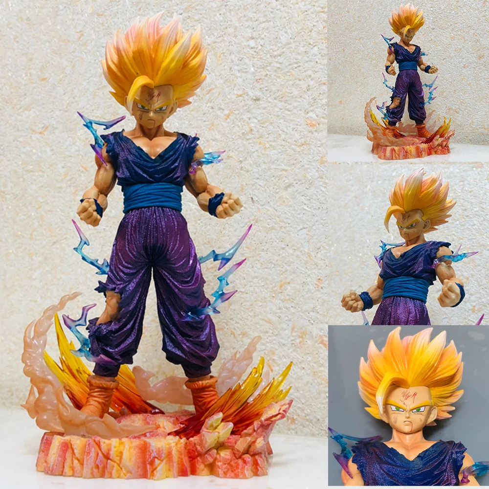 26cm Gohan Figure Dragon Ball Z Anime Figurine Model Super Saiyan Action Figures Collection Room Ornament Statue Christmas Gifts