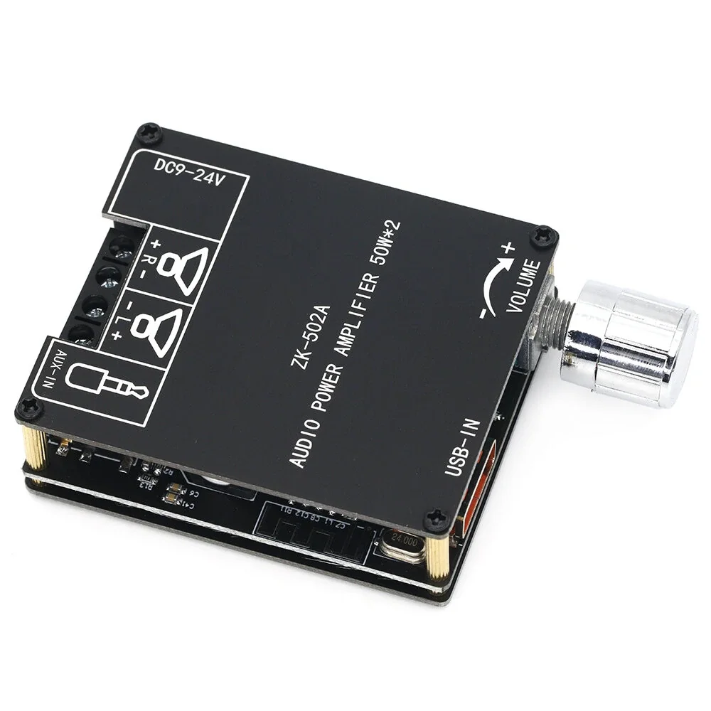 ZK-502A Bluetooth Audio Digital Leistungs verstärker Board Modul 2,0 Stereo Dual Channel 50w 50w