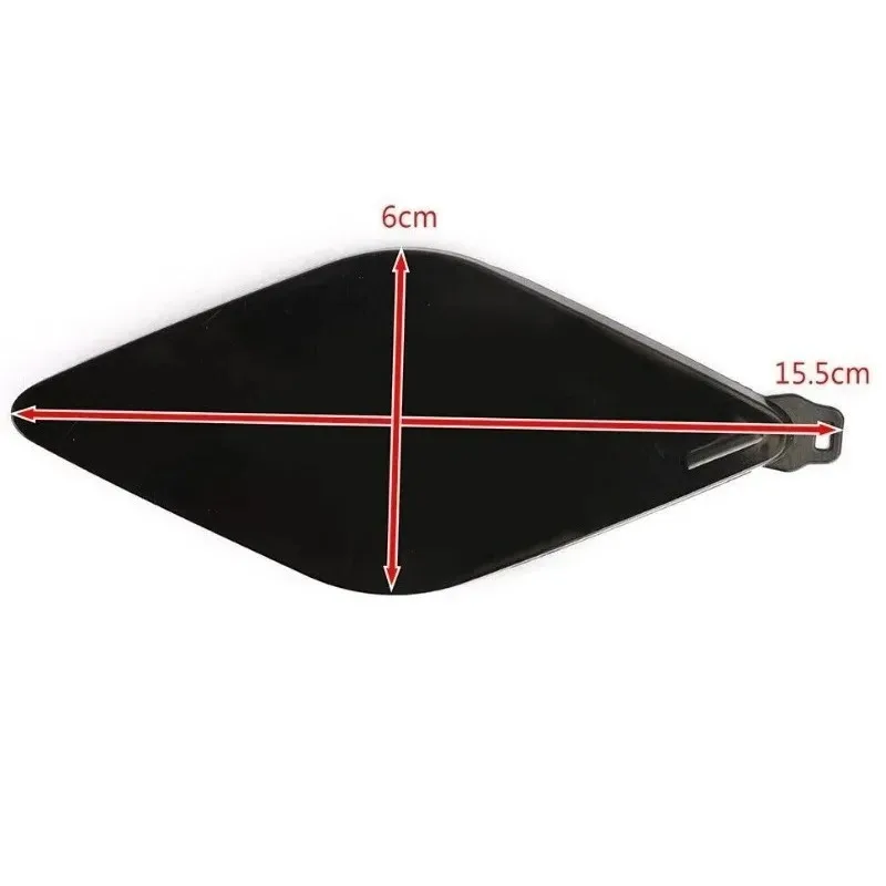 

Black Front Bumper Bar Trailer Cover Towing Hitch Hole Cap 39840010 Automobile Part for Volvo S90 2016 2017 2018 2019 2020 2021